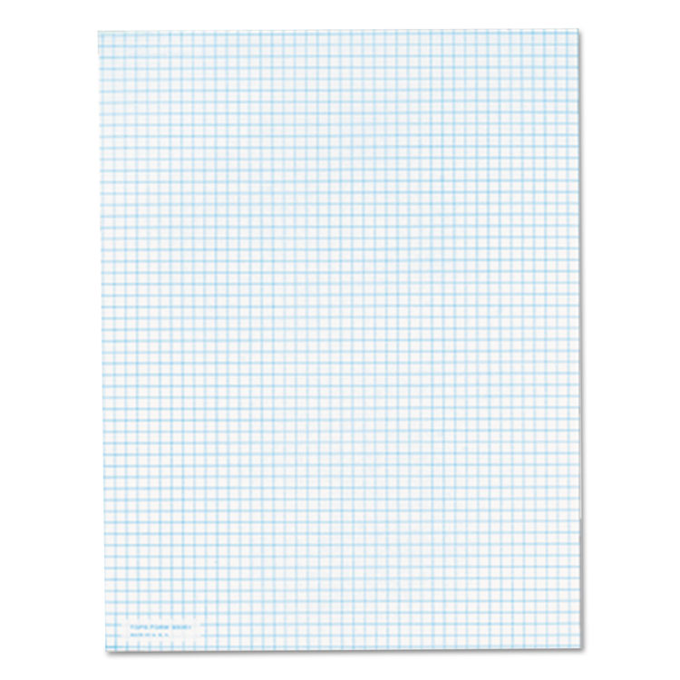 Picture of Quadrille Pads, 5 Squares/Inch, 8 1/2 x 11, White, 50 Sheets