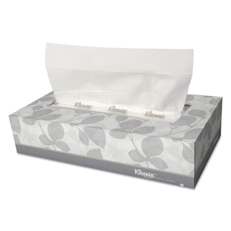 Picture of White Facial Tissue, 2-Ply, 125/Box, 12/Carton