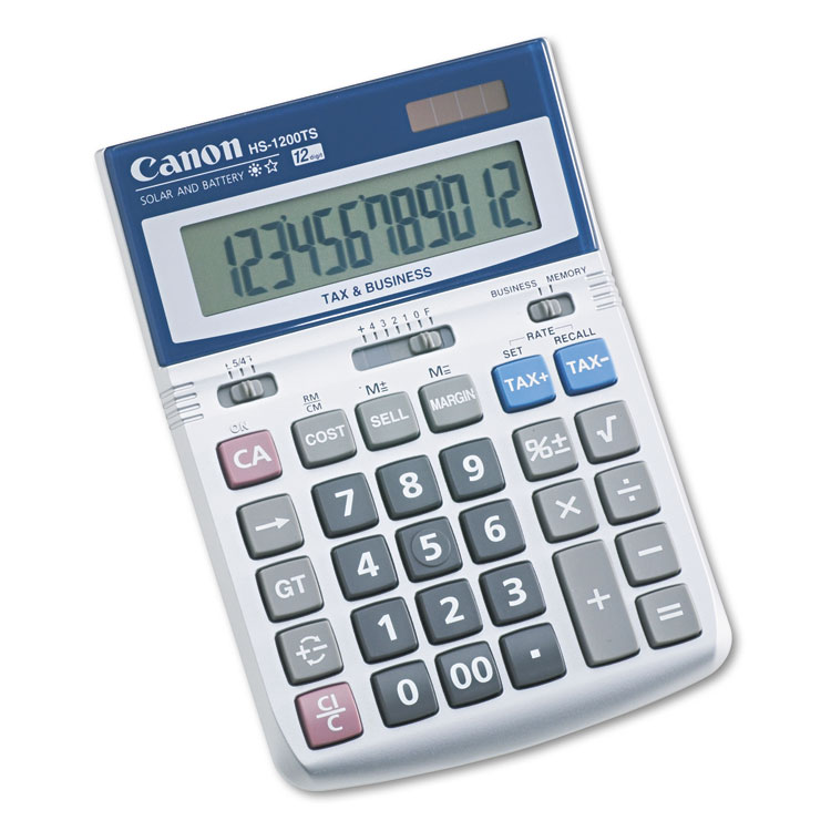 Picture of HS-1200TS Desktop Calculator, 12-Digit LCD