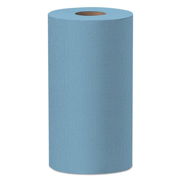 Picture of X60 Cloths, Small Roll, 9 4/5 X 13 2/5, Blue, 130/roll