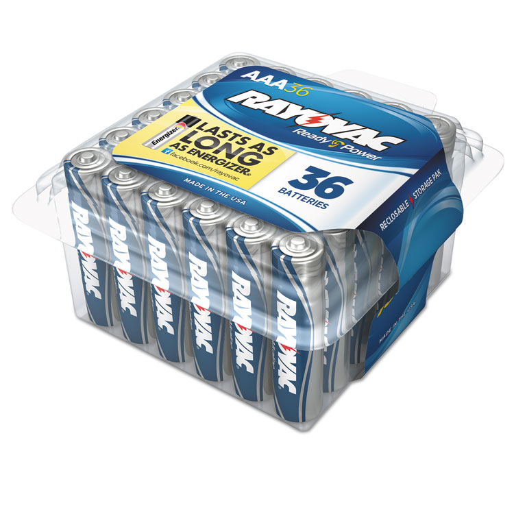 Rayovac High Energy Alkaline AAA Batteries (36-Pack) in the AAA Batteries  department at