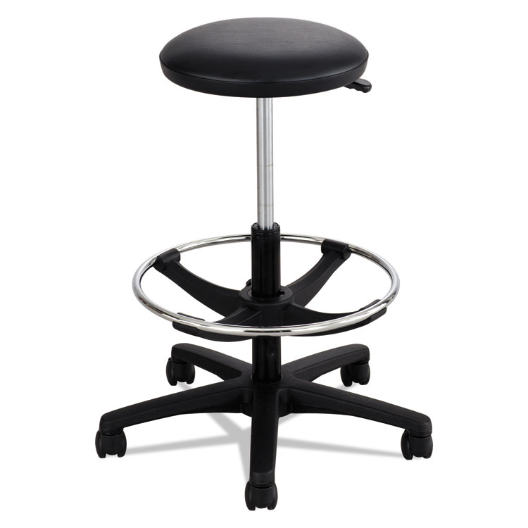 Picture of Extended-Height Lab Stool, Black