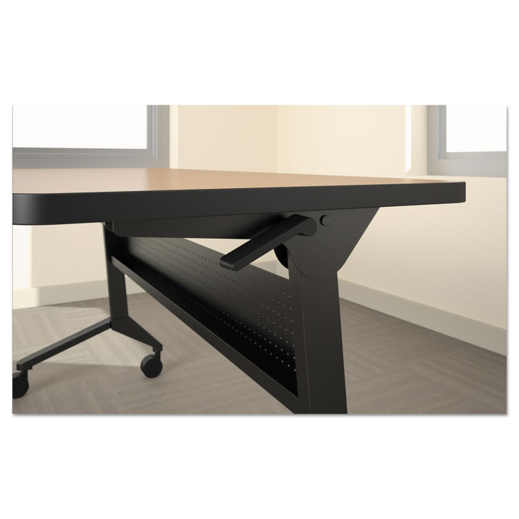 MLNLF72S5 | Safco® LF72S5 Flip-n-Go Table Base, 70.5w x 21.25d x 27.88h ...