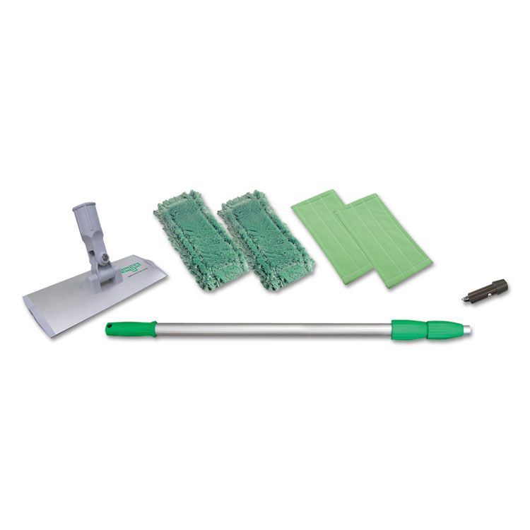 Picture of Indoor Window Cleaning Kit, Aluminum, 72" Extension Pole, 8" Pad Holder