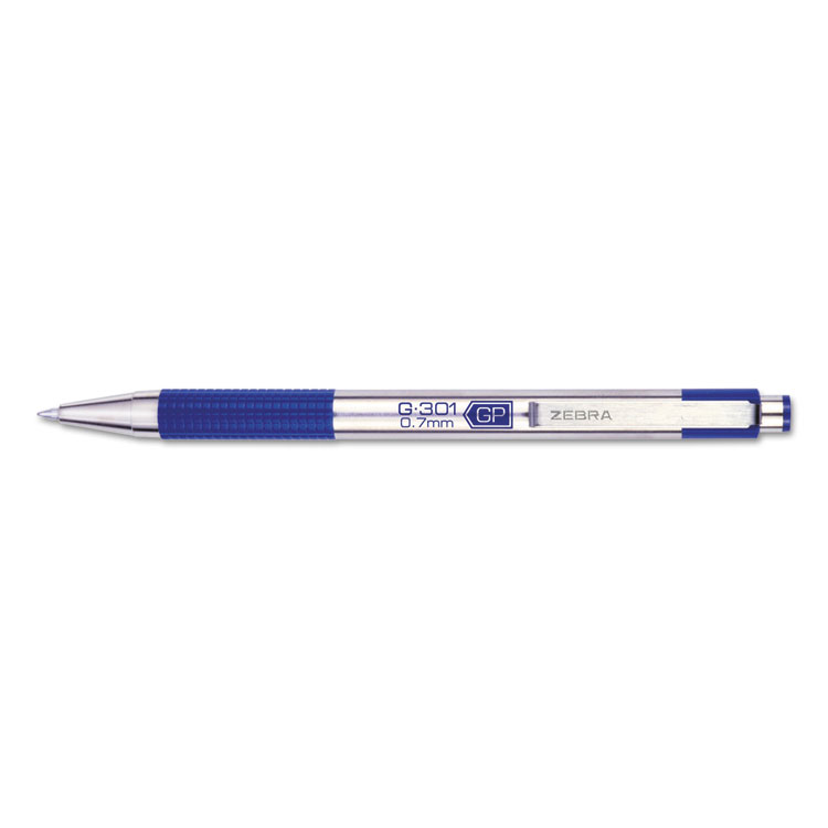Picture of G301 Roller Ball Retractable Gel Pen, Blue Ink, Medium