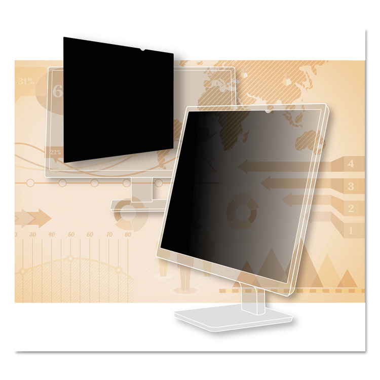 Picture of Blackout Frameless Privacy Filter For 23.6" Widescreen Lcd Monitor, 16:9