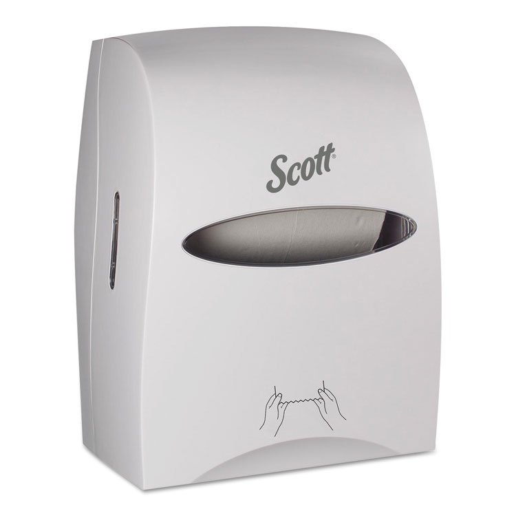 Picture of ESSENTIAL MANUAL HARD ROLL TOWEL DISPENSER, 13.06 X 11 X 16.94, WHITE