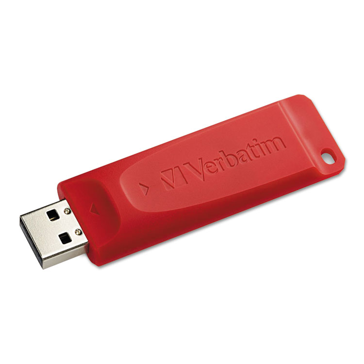 Picture of Store 'n' Go Usb 2.0 Flash Drive, 128gb, Red