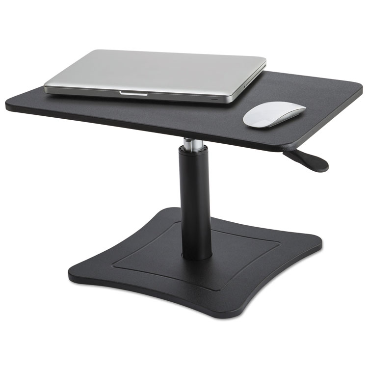 Picture of High Rise Adjustable Laptop Stand, 21 X 13 X 12 To 15 3/4, Black