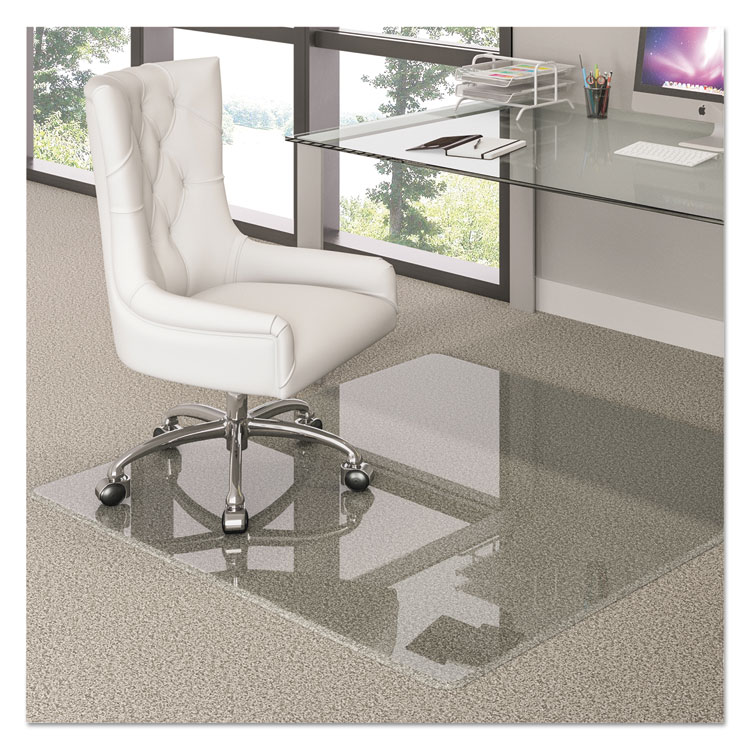 Picture of PREMIUM GLASS ALL DAY USE CHAIR MAT - ALL FLOOR TYPES, 44 X 50, RECTANGULAR, CR