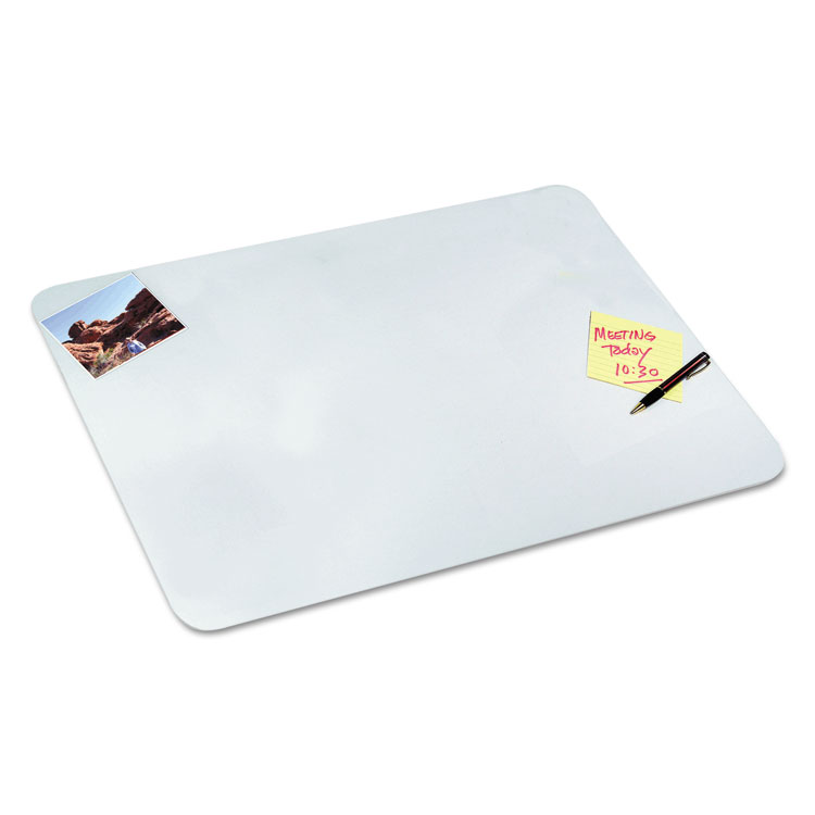 Picture of Clear Desk Pad, 17 X 22, Clear Polyurethane