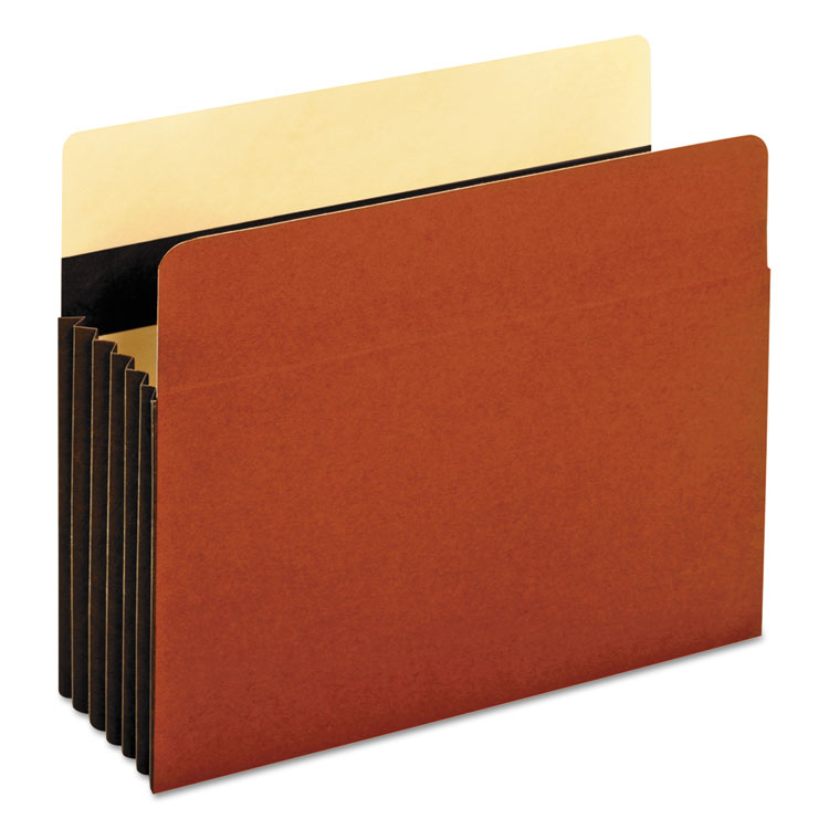 Picture of Heavy-Duty File Pockets, Straight, 1 Pocket, Letter, Redrope