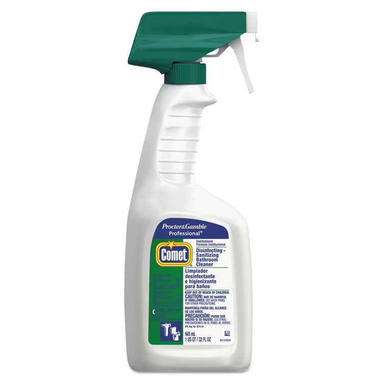 Picture of Disinfecting-Sanitizing Bathroom Cleaner, 32 oz. Trigger Bottle, 8/Carton (PGC22569CT)