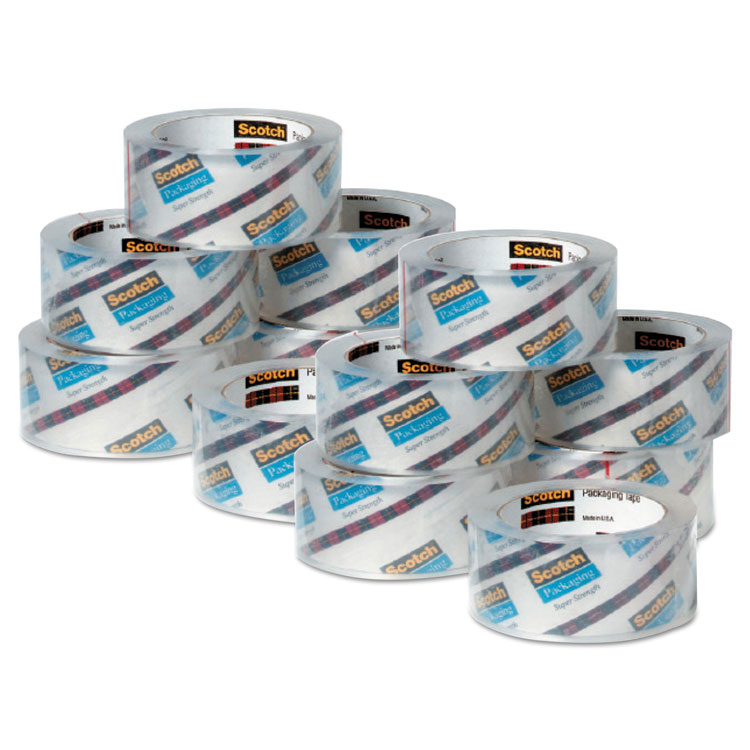 Picture of 3850 Heavy-Duty Tape Refills, 1.88" x 54.6yds, 3" Core, Clear, 36/Carton