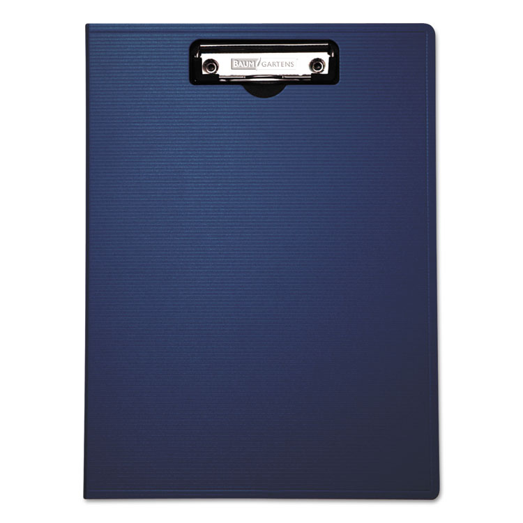 Picture of Portfolio Clipboard With Low-Profile Clip, 1/2" Capacity, 8 1/2 x 11, Blue