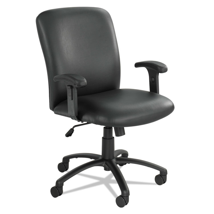 Picture of Uber Series Big & Tall Swivel/Tilt High Back Chair, Vinyl, Black