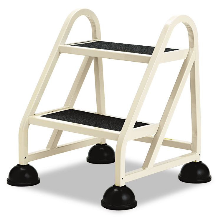Two-Step Stop-Step Aluminum Ladder, 23