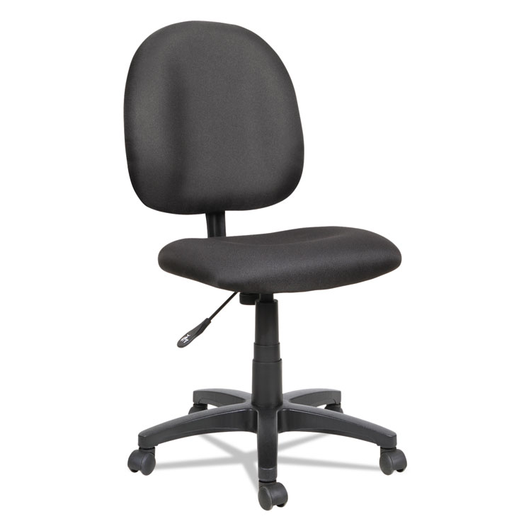 Picture of Alera Essentia Series Swivel Task Chair, Acrylic, Black
