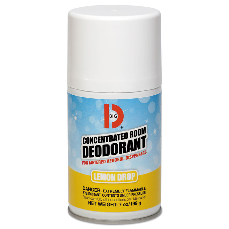 Picture of Metered Concentrated Room Deodorant, Lemon Scent, 7 Oz Aerosol, 12/carton