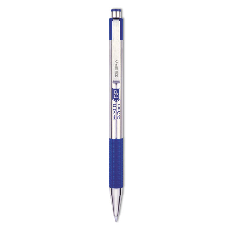 Picture of F-301 Ballpoint Retractable Pen, Blue Ink, Fine