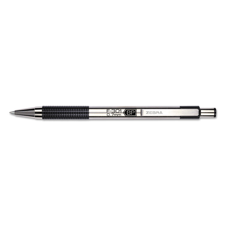 Picture of F-301 Ballpoint Retractable Pen, Black Ink, Fine