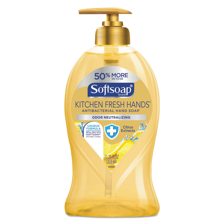 Picture of Antibacterial Hand Soap, Citrus, 11 1/4 Oz Pump Bottle, 6/carton