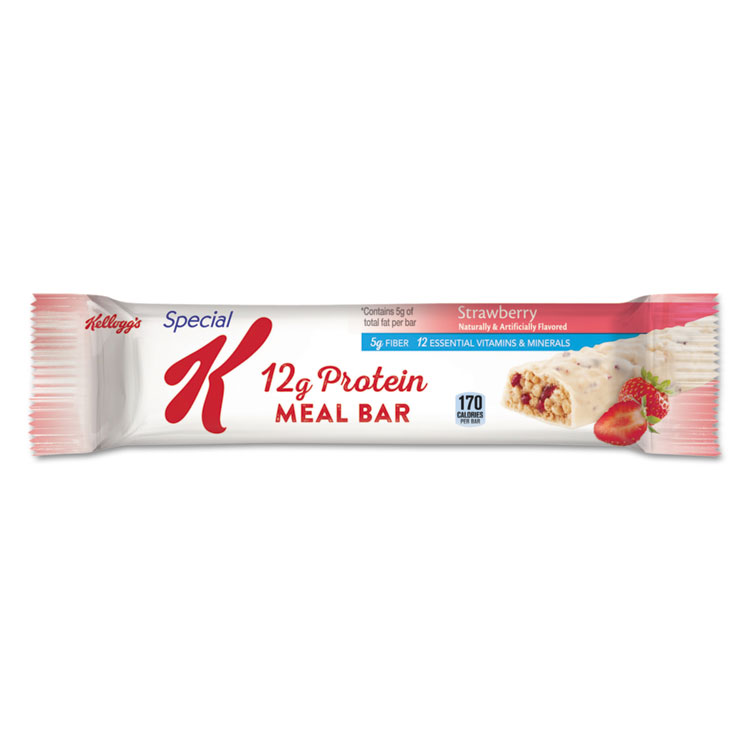 Picture of Special K Protein Meal Bar, Strawberry, 1.59oz, 8/Box