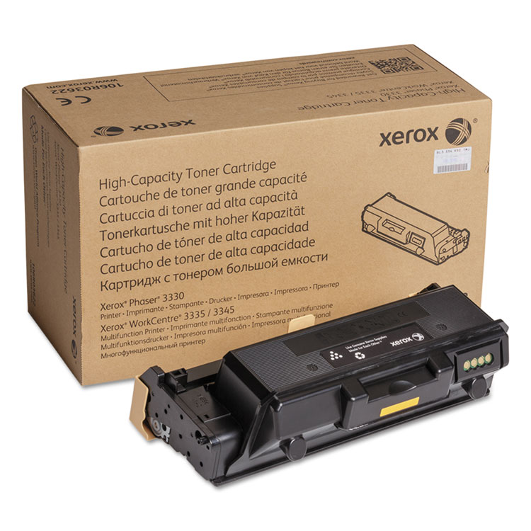 Picture of 106r03622 Toner, 8500 Page Yield, Black