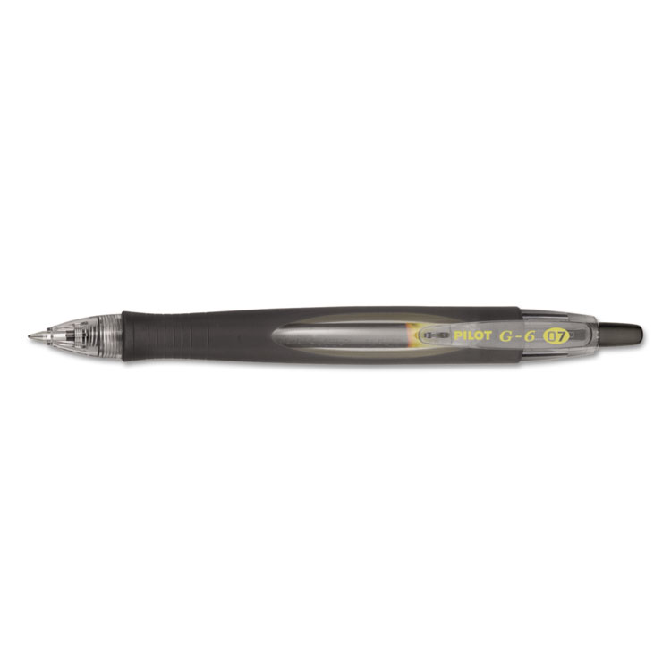 Picture of G6 Retractable Gel Ink Pen, Refillable, Black Ink, .7mm