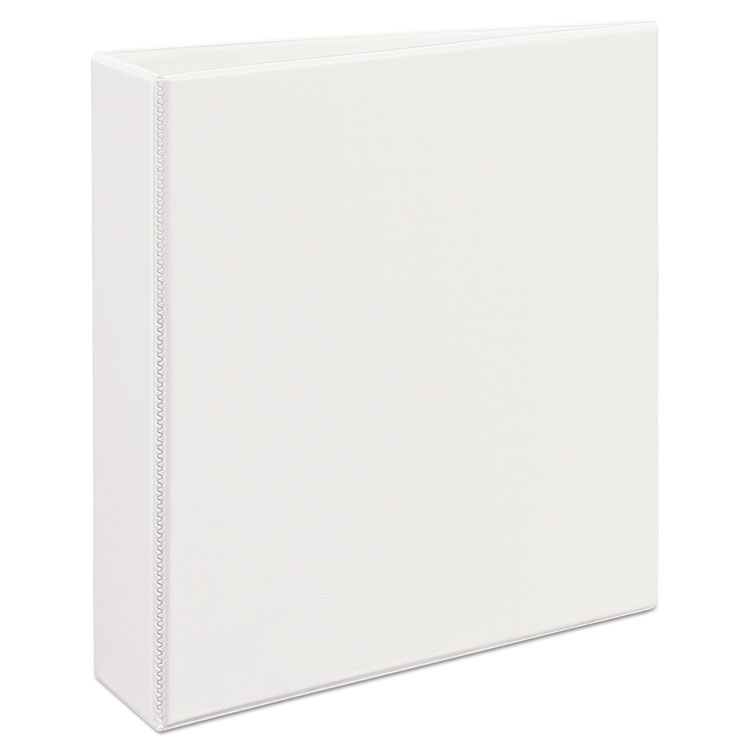 Picture of Heavy-Duty Non Stick View Binder w/Slant Rings, 2" Cap, White