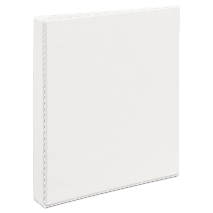 Picture of Durable View Binder w/Nonlocking EZD Rings, 11 x 8 1/2, 1" Cap, White