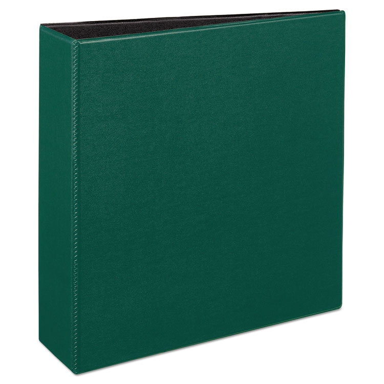 Picture of Durable Binder with Slant Rings, 11 x 8 1/2, 3", Green