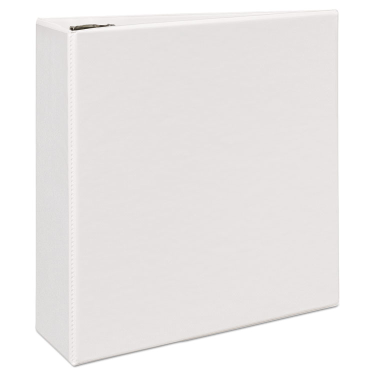 Picture of Durable View Binder w/Nonlocking EZD Rings, 11 x 8 1/2, 4" Cap, White