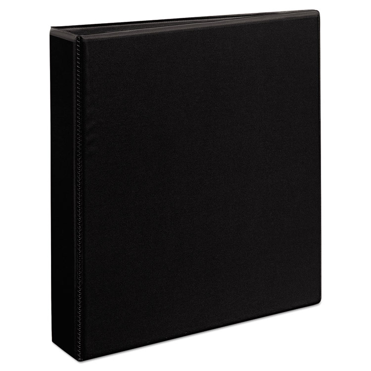 Picture of Heavy-Duty Non Stick View Binder w/Slant Rings, 1 1/2" Cap, Black