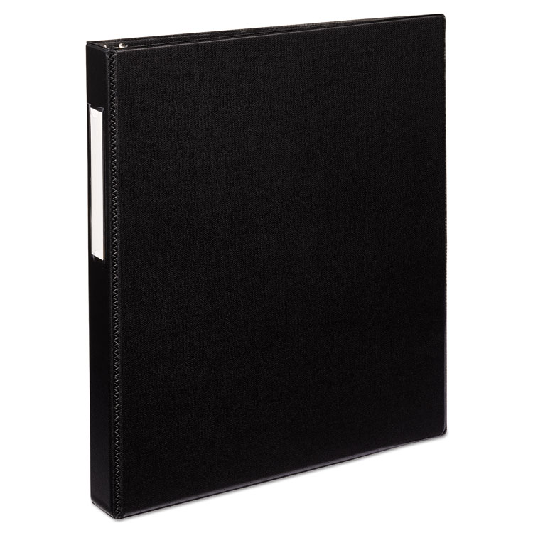 Picture of Durable Binder with Two Booster EZD Rings, 11 x 8 1/2, 1", Black