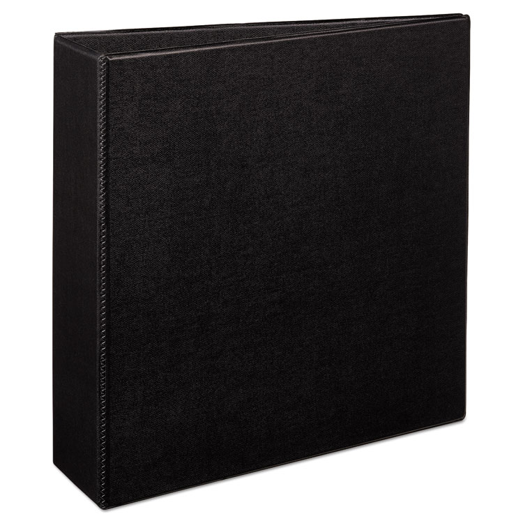 Picture of Durable Binder with Slant Rings, 11 x 8 1/2, 3", Black