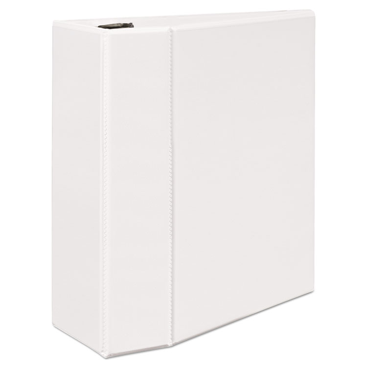 Picture of Durable View Binder w/Locking EZD Rings, 11 x 8 1/2, 5" Cap, White