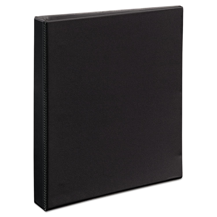 Picture of Heavy-Duty Non Stick View Binder w/Slant Rings, 1" Cap, Black