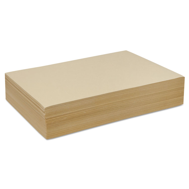 Picture of Cream Manila Drawing Paper, 50 lbs., 12 x 18, 500 Sheets/Pack