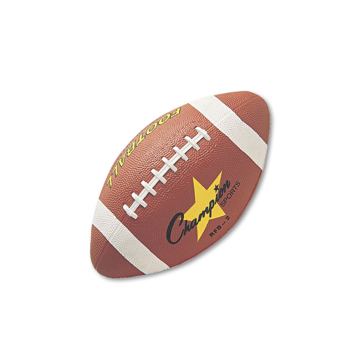 Picture of Rubber Sports Ball, For Football, Intermediate Size, Brown