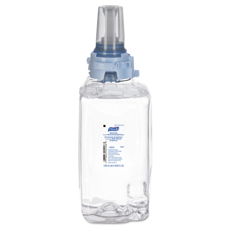 Picture of Advanced Instant Hand Sanitizer Foam, ADX-12 1200mL Refill, Clear