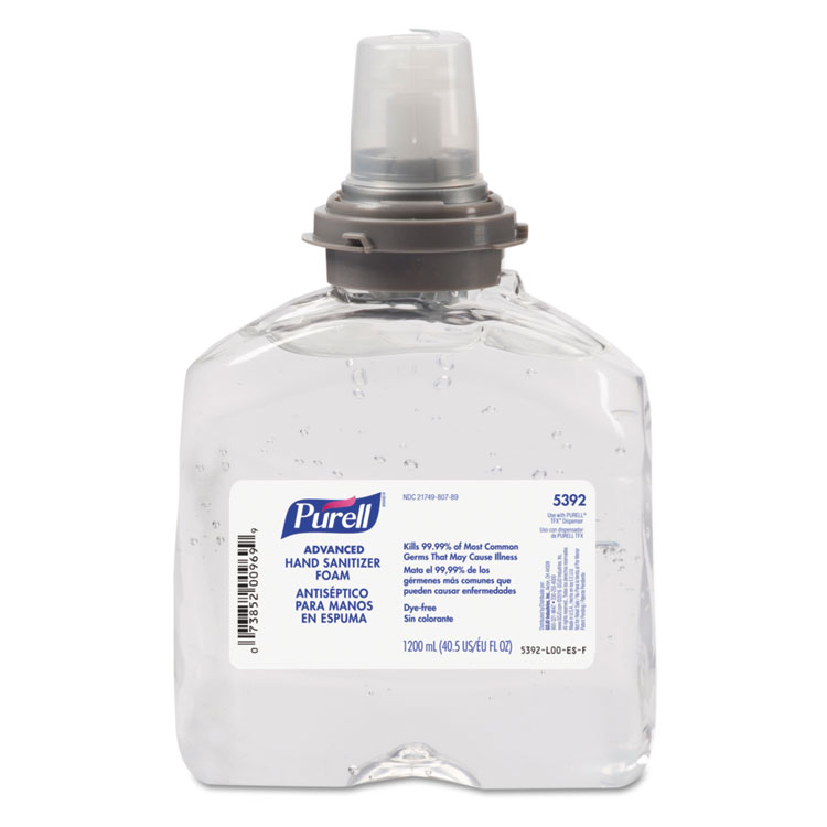 Picture of Advanced TFX Gel Instant Hand Sanitizer Refill, 1200mL