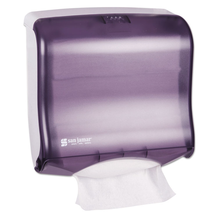 Picture of Ultrafold Fusion C-Fold & Multifold Towel Dispenser, 11 1/2x5 1/2x11 1/2, Black