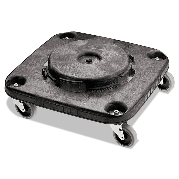 Picture of Brute Container Square Dolly, 250 lb Capacity, Black