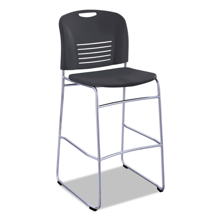 Picture of Vy Sled Base Bistro Chair, Black