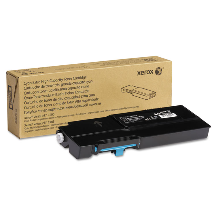 Picture of 106r03526 Extra High-Yield Toner, 8000 Page-Yield, Cyan