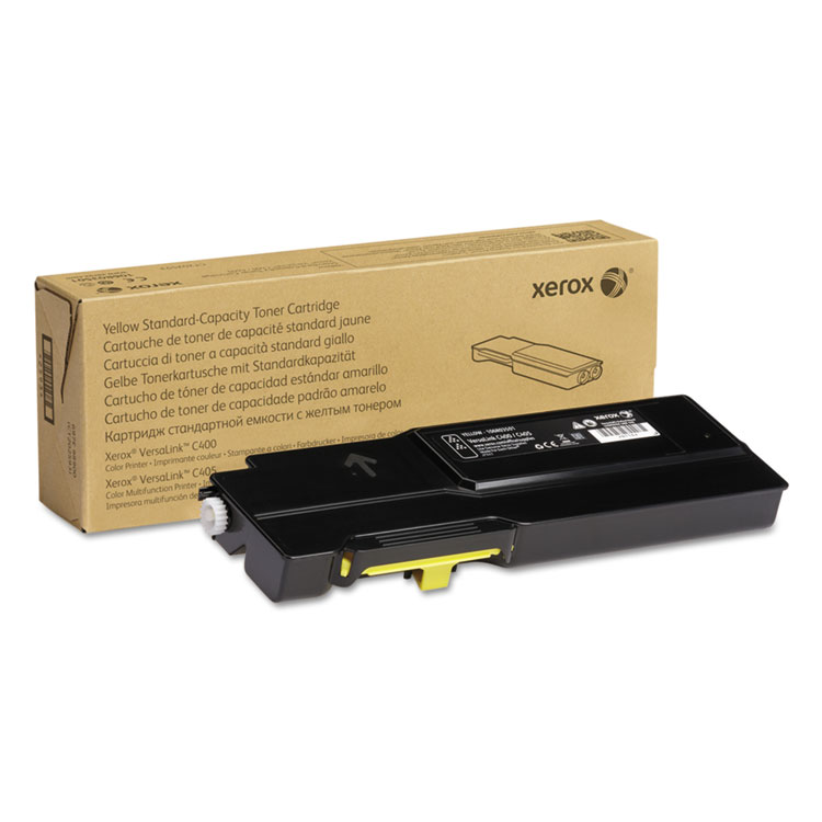 Picture of 106r03501 Toner, 2500 Page-Yield, Yellow