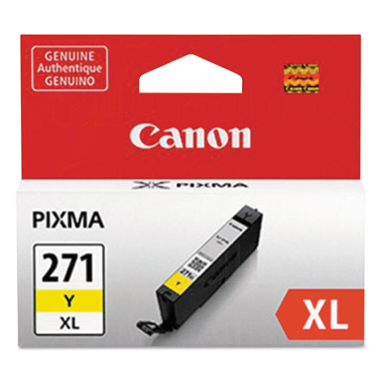 Picture of 0339c001 (cli-271xl) High-Yield Ink, Yellow