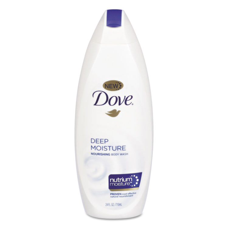 Picture of Dove Body Wash Deep Moisture, 12 Oz Bottle, 6/carton
