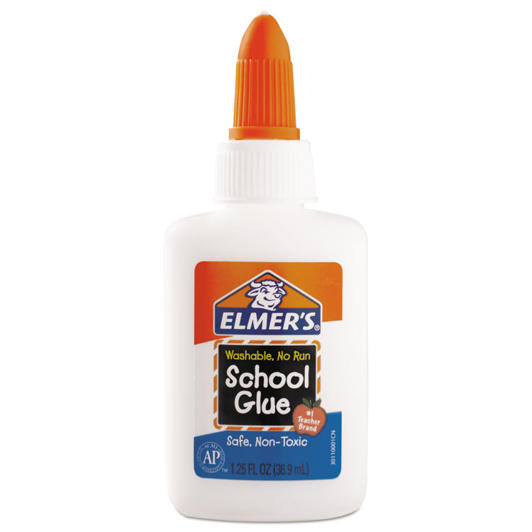 EPIE501, Elmer's® E501 Washable School Glue Sticks, 0.24 oz, Applies and  Dries Clear, 60/Box